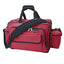 Deluxe Nurse Shoulder/Travel Bag with Lockable Zippers and Adjustable Straps Red Nurse & Medical Bags