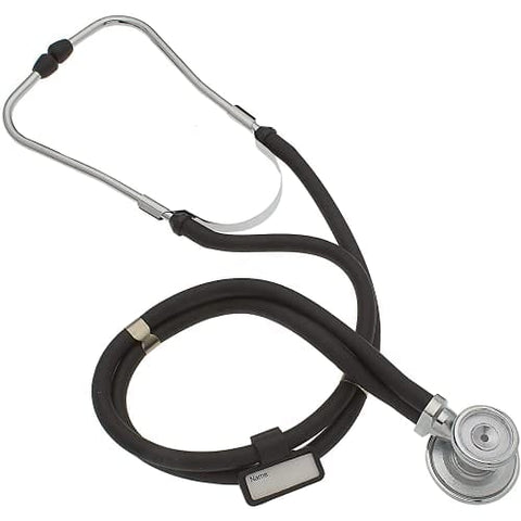 ASA Techmed Premium Sprague Rapport Dual-Head Stethoscopes in 12 Assorted Colors Black Stethoscopes