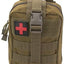 EMT Molle Pouch/ IFAK Pouch - Medical First Aid Kit Utility Pouch Brown Trauma & IFAK bags