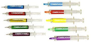 Nurse Pen & Highligher Set - 5 Syringe Pens & 5 Syringe Highlighters in Assorted Colors Nurse Products