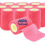 ASA TECHMED - 12 Pack, 3” x 5 Yards, Self-Adherent Cohesive Tape, Strong Sports Tape for Wrist, Ankle Sprains & Swelling, Self-Adhesive Bandage Rolls Pink Cohesive / Self Adhesive Bandages