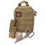 Molle Pouch with Matching Tourniquet Pouch, EMT Shears, & Bandage Wraps Trauma & IFAK bags