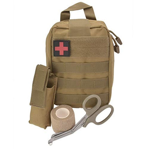 Emergency Survival Kit 50 Pc Survival Gear Tactical IFAK First Aid
