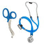 Dual-Head Sprague Stethoscope + Matching Trauma Shears in Assorted Colors Sea Breeze Stethoscopes