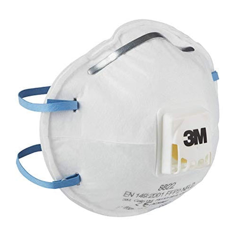 3M Anti Dust Respirator, Clamshell Design with Valve