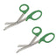 EMT Trauma Shears / Nurse Scissors, 7.5" - Assorted Colors Green 2 Nurse Products