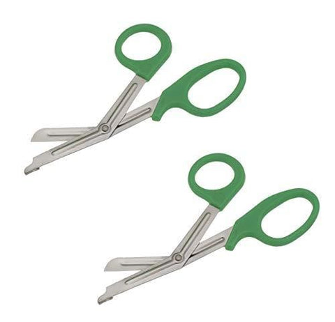 EMT Trauma Shears / Nurse Scissors, 7.5" - Assorted Colors Green 2 Nurse Products