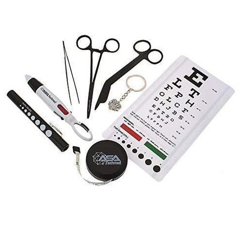 Nurse Organizer Pouch with Tactical Black Instruments - Assorted Colors Nurse Kits