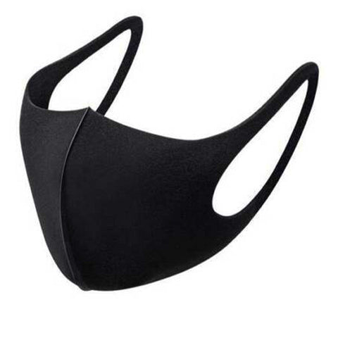 Black Face Mask Fashion Unisex Reusable Washable Cover Mask Men Women PPE Essentials