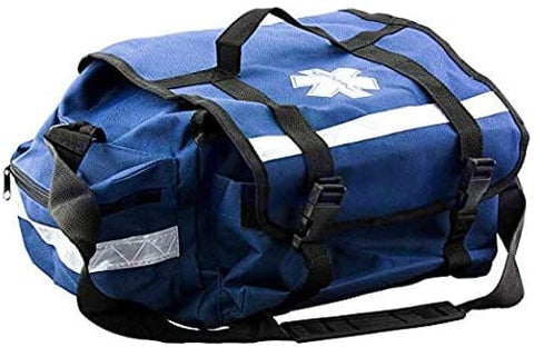 Large EMT First Aid Trauma Bag with 422-Piece Emergency Medical Supplies Kit - Assorted Colors EMT Gear