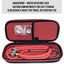 Dual Head Stethoscope with Matching Storage Case, EMT Shears and Pen Light - Assorted Colors Nurse Kits