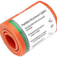 Emergency Splint - 36" Universal Aluminum Rolled Splint - Assorted Colors Orange Splints