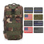 ASA Techmed Rucksack Military Tactical Molle Bag Backpack Waterproof Pouch + 8 U.S. Flag Patches for Outdoors, Hiking, Travel Olive Camo Sports