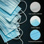 Disposable Face Masks - 50 PCS - For Home & Office - Breathable & Comfortable Mask Face Masks