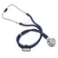 ASA Techmed Premium Sprague Rapport Dual-Head Stethoscopes in 12 Assorted Colors Navy Blue Stethoscopes