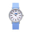 Nurse Watch with 30 Pulsometer, Silicone Band, Second Hand, and Military Time - Assorted Colors Light Blue Nurse Watches