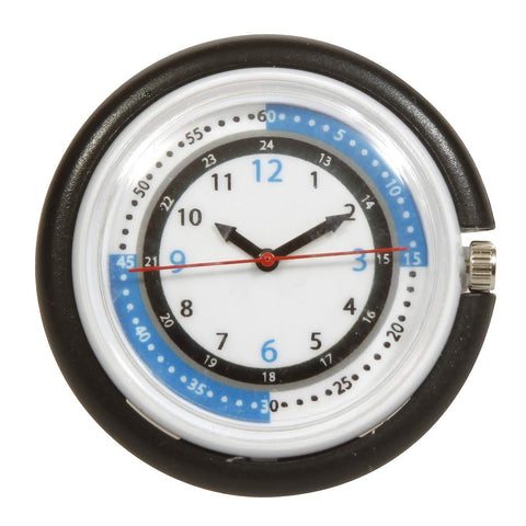 Analog Stethoscope Nurse Watch - Assorted Colors Black Nurse Watches