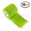 Self Adhesive Bandage Gauze Rolls Elastic Adherent Tape First Aid Kit Wrap 10pcs 2 Green Cohesive / Self Adhesive Bandages