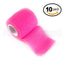 Self Adhesive Bandage Gauze Rolls Elastic Adherent Tape First Aid Kit Wrap 10pcs 2 Pink Cohesive / Self Adhesive Bandages