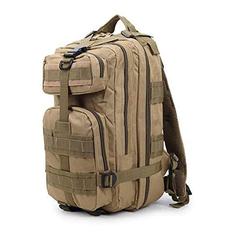 Large Military Tactical Backpack Rucksack Waterproof Outdoor Hiking Travel Molle Bag Brown Trauma & IFAK bags