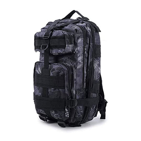 Large Military Tactical Backpack Rucksack Waterproof Outdoor Hiking Travel Molle Bag Grey Snake Trauma & IFAK bags