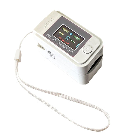 Fingertip Pulse Oximeter, Pulse Saturation Heart Rate Monitor with Pouch PPE Essentials