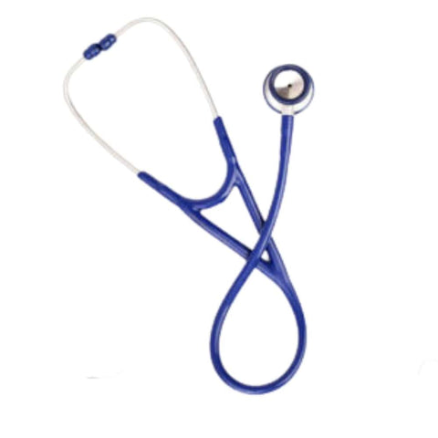 Professional Cardiology Stethoscope, Stainless Steel (Black, Blue, Purple) Blue Stethoscopes