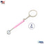 Nurse Medical Box Medical Key Chain Needle Syringe Stethoscope Keychain Pink Dental mirror 3pcs Nurse Products