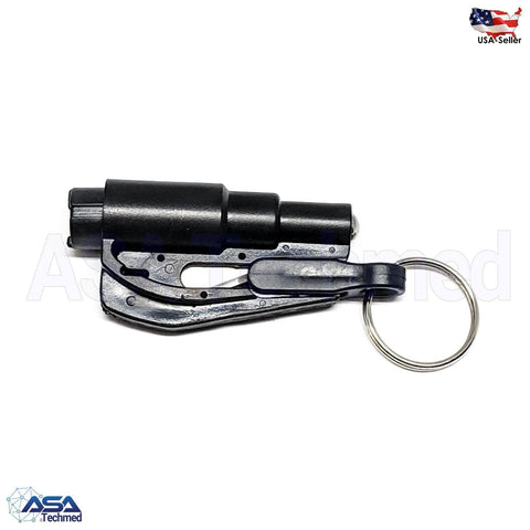 Mini Safety Hammer Seat Belt Cutter Car Window Breaking Emergency Escape Tool Black Emergency Escape Tools