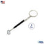 Nurse Medical Box Medical Key Chain Needle Syringe Stethoscope Keychain Black Dental mirror 3pcs Nurse Products