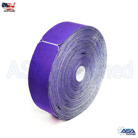 Kinesiology Tape Jumbo Rolls with 150 Pre-Cut 10" Strips - Assorted Colors Purple Kinesiology Tape
