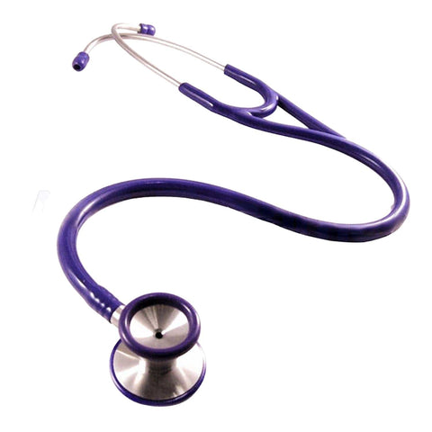 Professional Cardiology Stethoscope, Stainless Steel (Black, Blue, Purple) Purple Stethoscopes